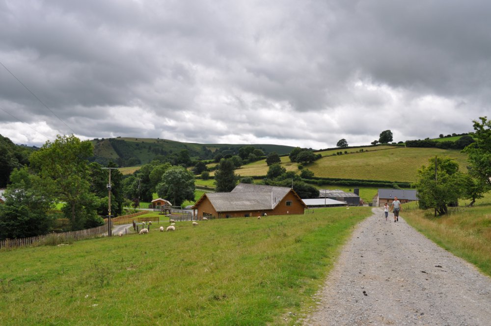 Views from Black Hall Lodges in Shropshire